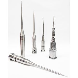 High Hardened Steel Core Pins With Gas Vent For Medical Cavity Rubber Tooling