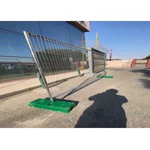  Pre Galvanized H2.1m Temporary Security Fence ISO14001 Approval Manufactures