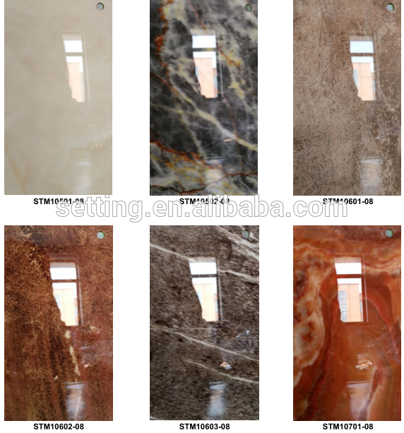 High quality waterproof bathroom wall panels ,Acrylic mdf in 6mm thickness