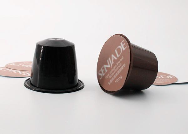 BPA Free Empty Cannikin Type Coffee Pod Capsules For Nespresso / Gusto In 7g