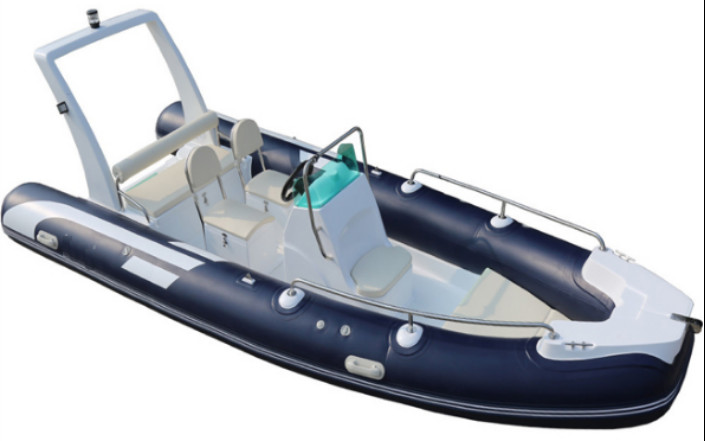 2022 rigid hull inflatable rib boat 17ft with back cabin rib520B