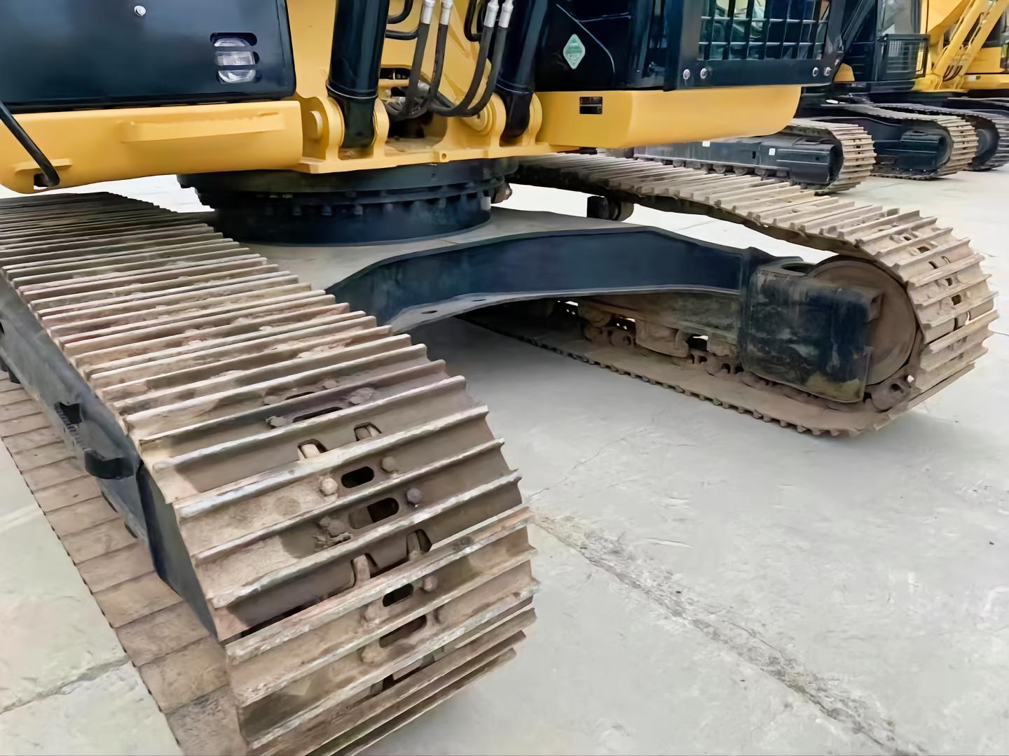 Yellow Used Caterpillar Crawler Cat 326D With And Original Hydraulic Pump