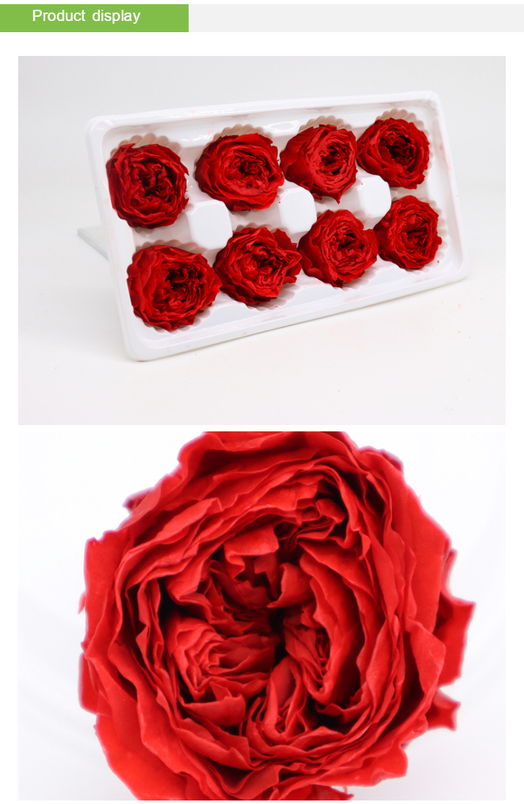 Long Life Preserved Rose Flower Fantastic For Crafting Holiday Ornaments