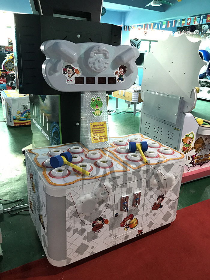 2 Player Hammering Mouse Kiddies Coin Operated Game Machine