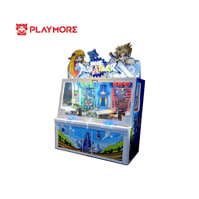 W1640*D1320*H1810MM Kids Coin Operated Game Machine Two Player For Family