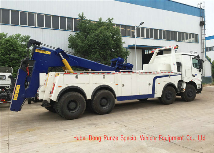 Beiben Heavy Duty Rotator Wrecker Tow Truck , 30-40 Ton Heavy Wrecker Trucks