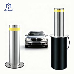 Automatic Hydraulic Bollard with 304 Stainless Steel Construction and Carbon Steel Option for Durability