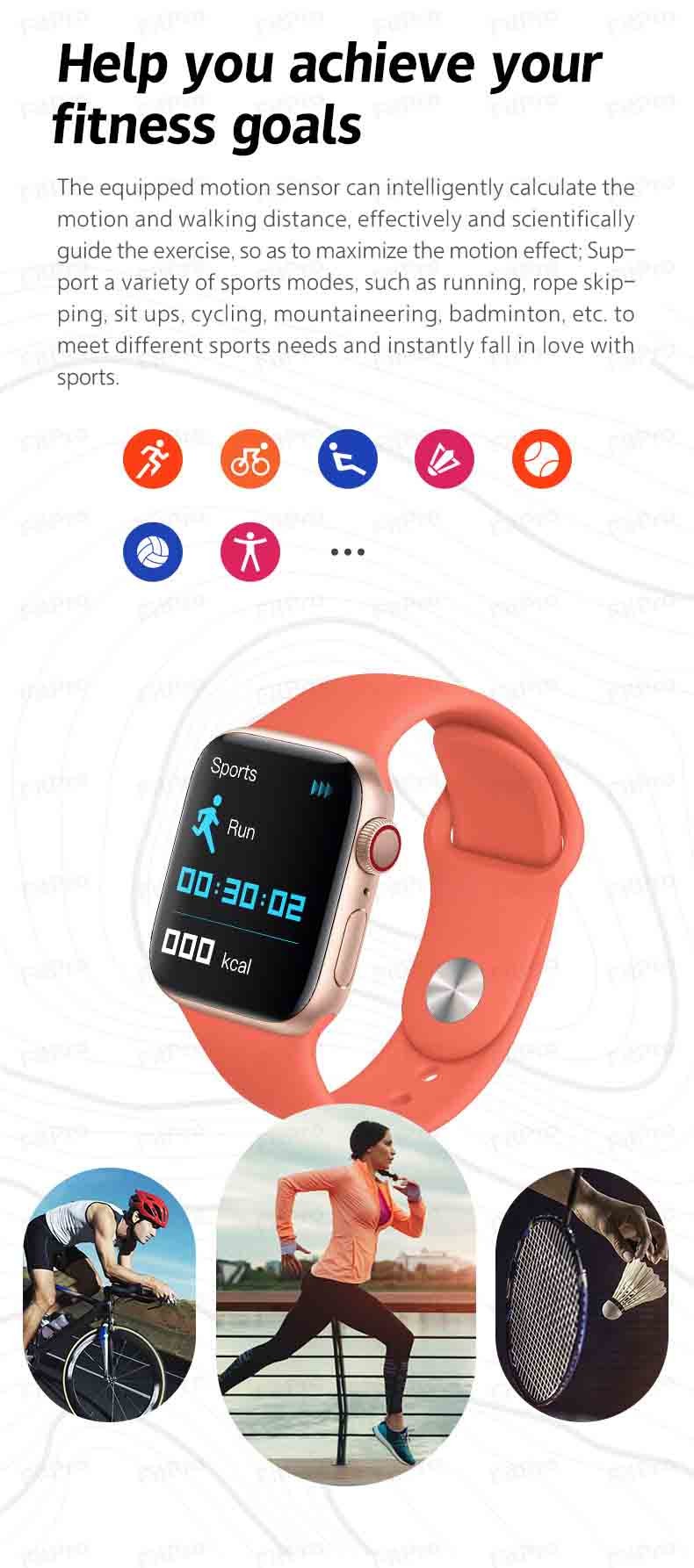 1.7 Inches HD Android Smart Wristband Watch Id205l Smartwatch