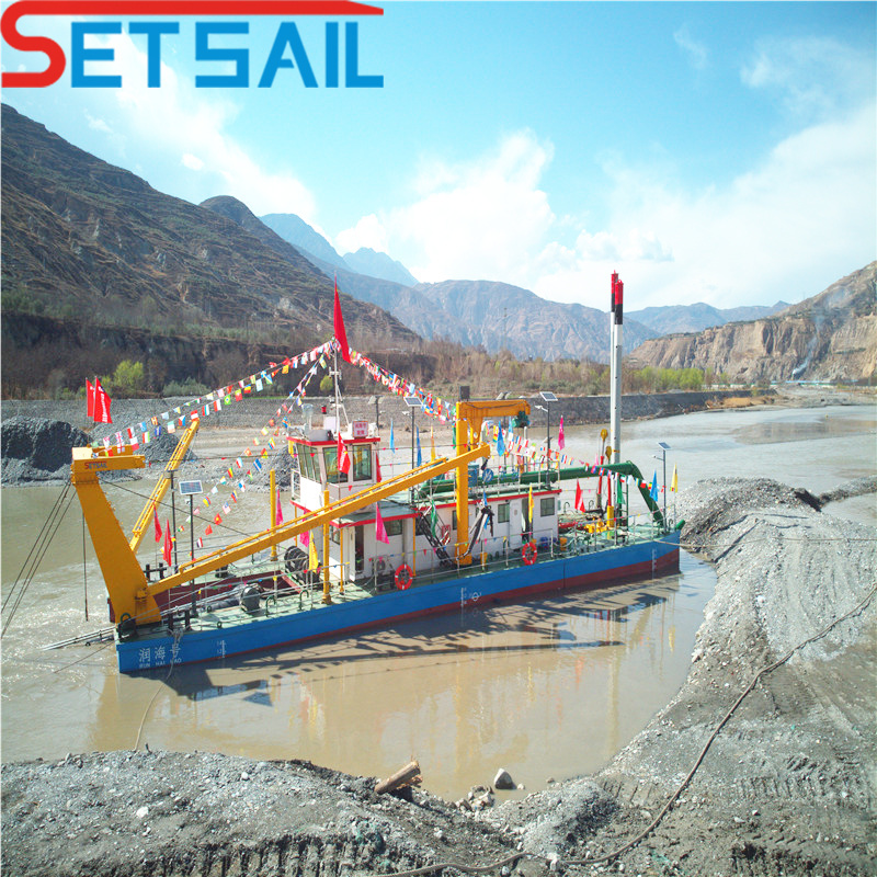 Booster Station Hydraulic Suction Pump Dredger Used Dredging Project