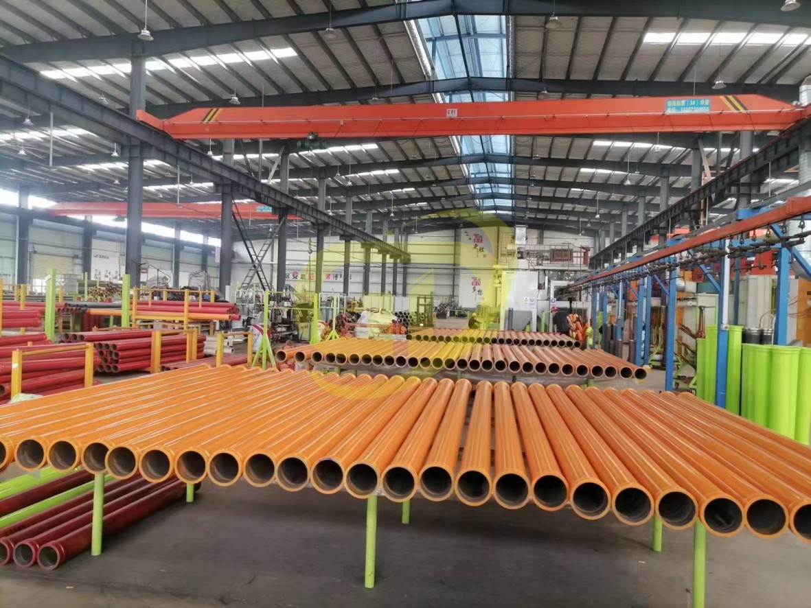 5.5mm Concrete Pump Reducer Pipe 5 Inch Concrete Boom Pipe OEM