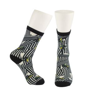 Polyester/ Spandex /Unisex  OEM Service  Custom Made Size 3D-Printing Socks