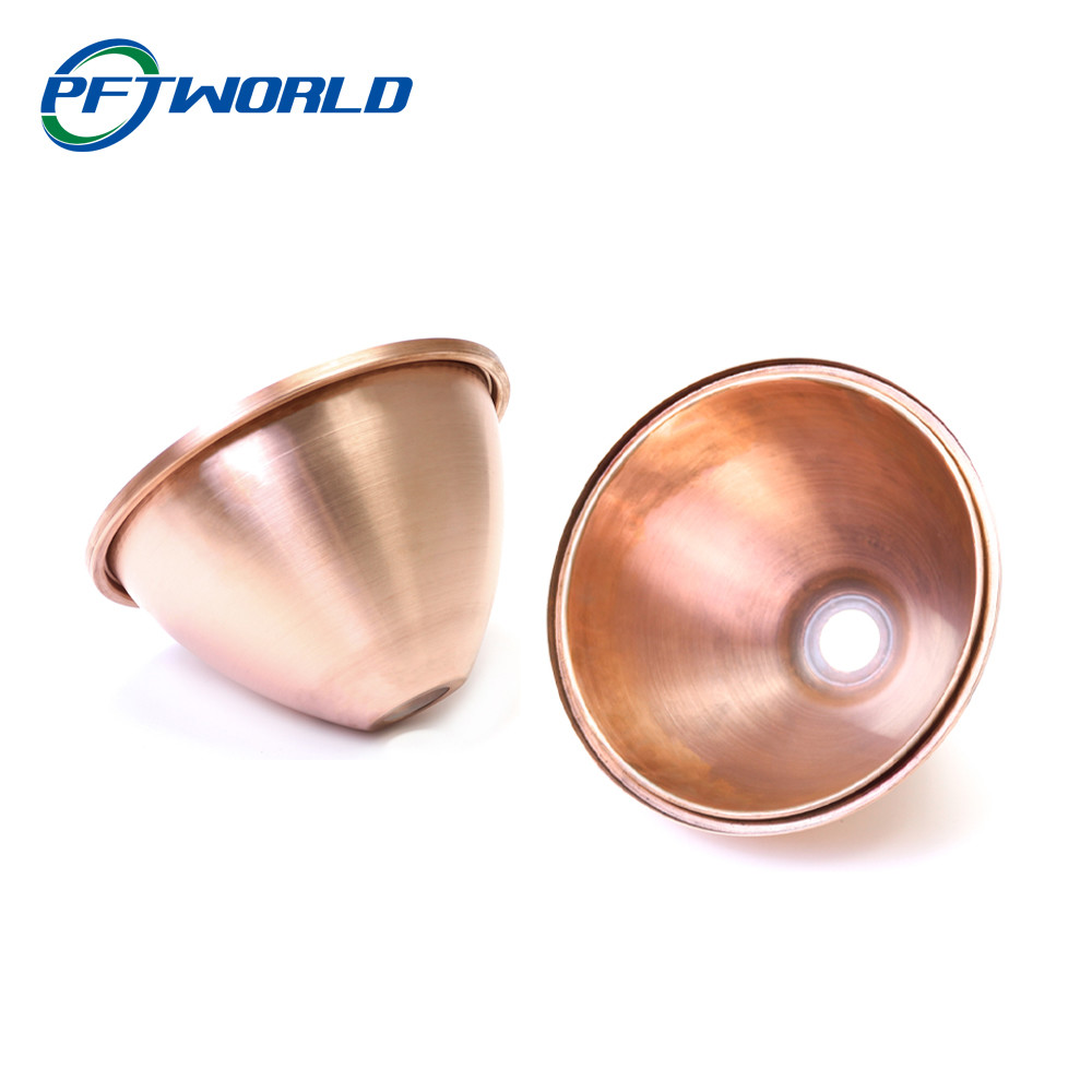 Custom Sheet Metal Forming Spinning Spare Parts Sandblast Anodizing Aluminum