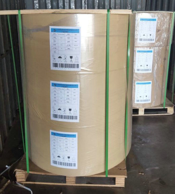 Ecological Bamboo Fiber 50G 80G 100G Unbleached Kraft Fine Paper for Paper Sack 