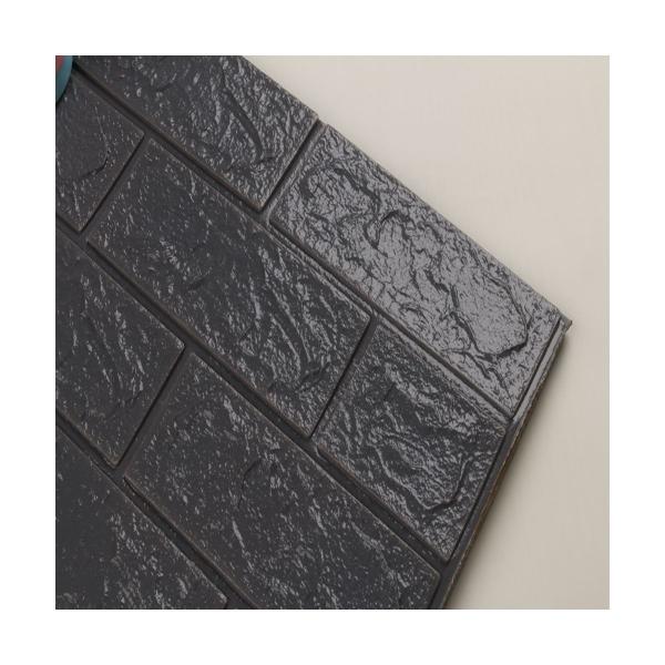Interior Wall Protection 3D Brick 3D Stone PE Foam Wallpaper with Smoke-Proof