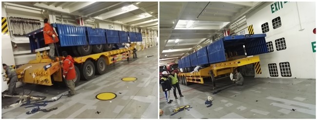 2 3 4 Axle Hydraulic Low Bed Trailer For Bulldozer Transport