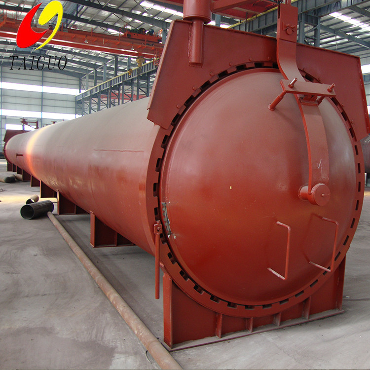 PLC Horizontal Industrial Autoclave Operation Simple Safe Efficient