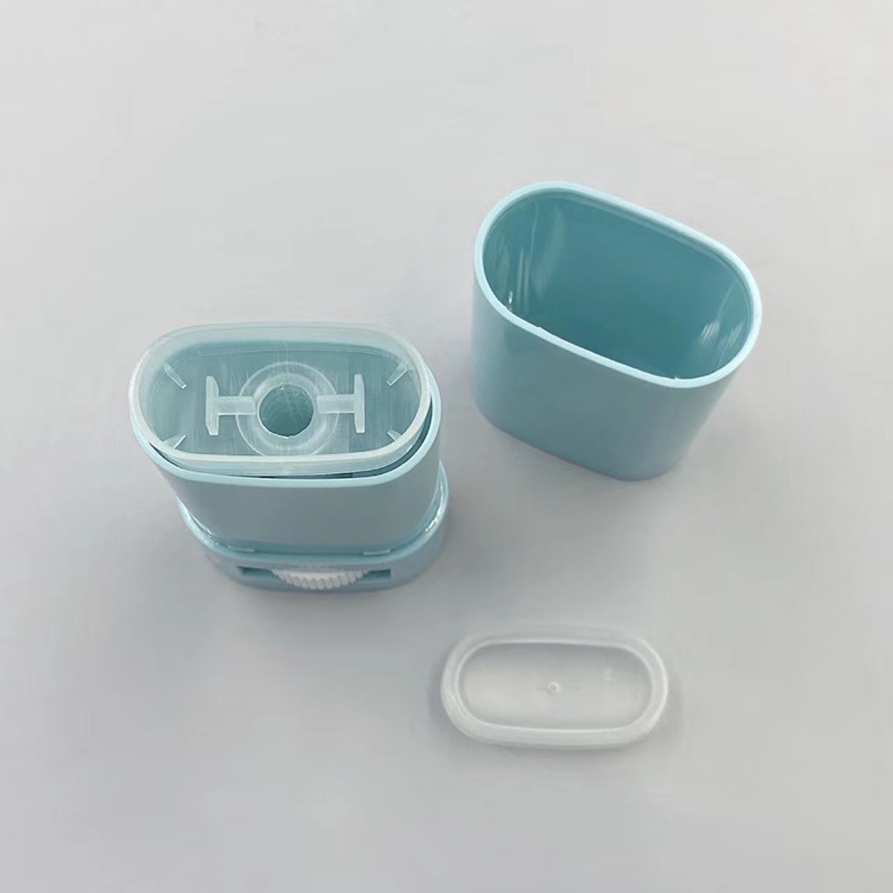 Industrial Cosmetic Oval Lotion Bar Stick Refillable Plastic Purple Lipbalm Tube Twist up Deodorant Container 5g 15g 20g