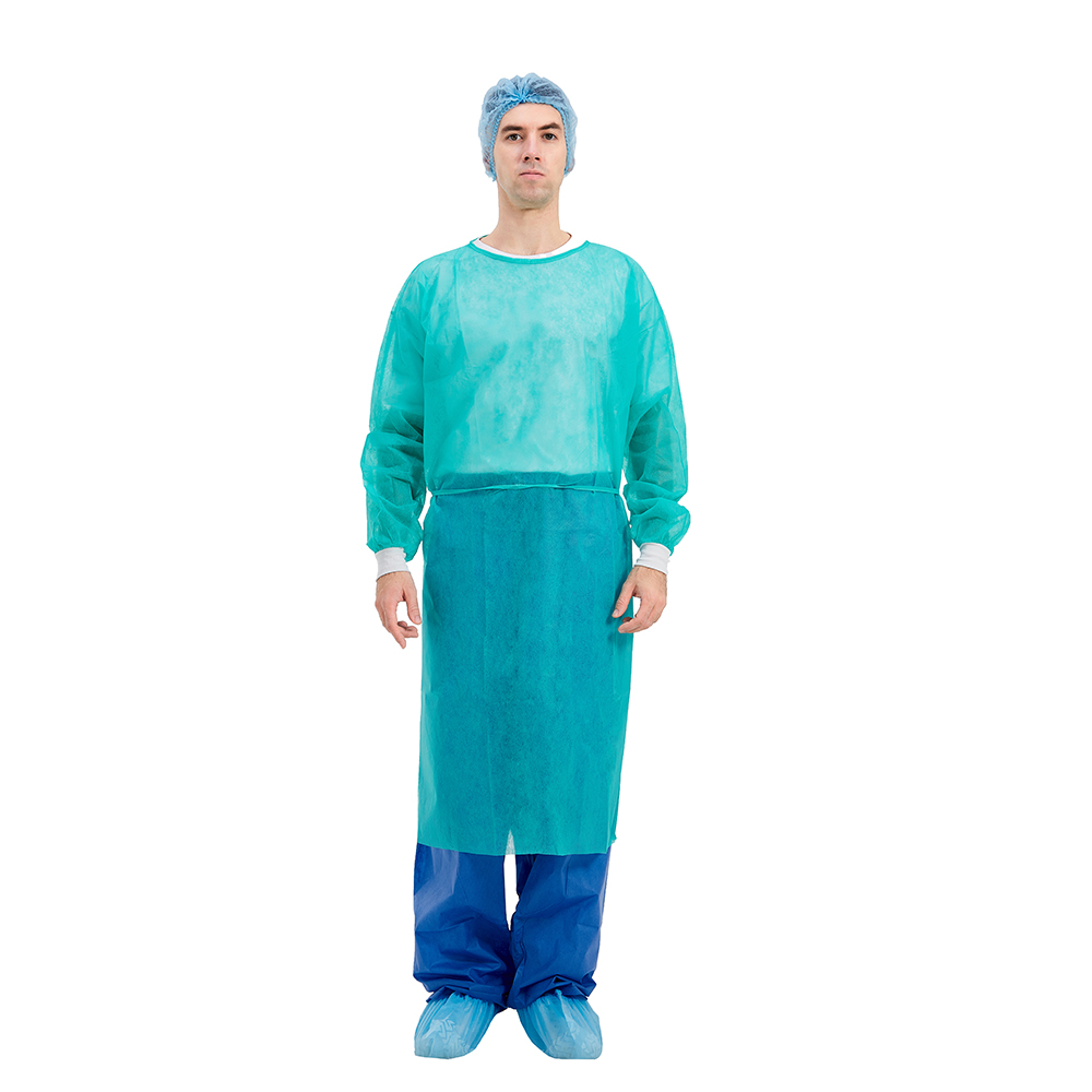 20gsm Disposable Isolation Clothing , CE FDA Isolation Gowns