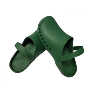  Cleanroom Anti Static Safety Shoes EVA Clogs Green Nurse Clogs For Hospital Manufactures