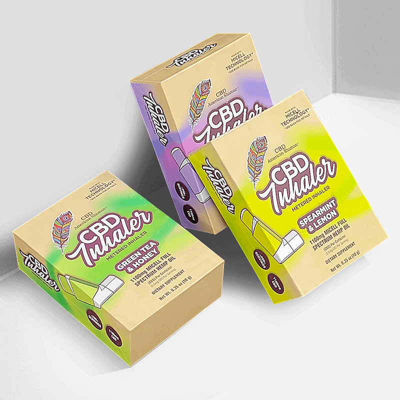 4C/UV/Lamination/Embossing/Stamping Meterd Inhaler Paper Sliding Packaging Boxes with Foam