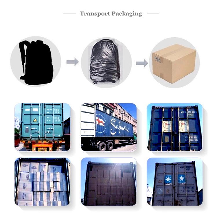 Wear Resistant Waterproof Travel Fashion Backpack 0.58kg Nylon Duffle Bag