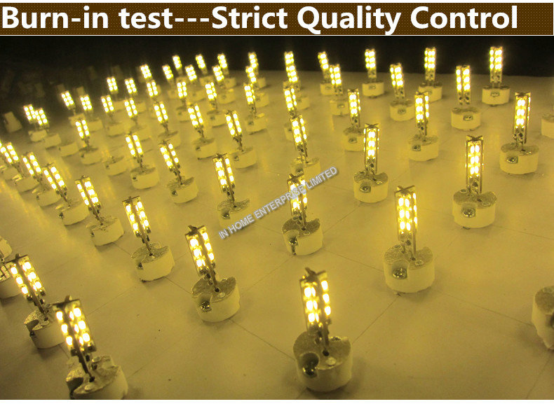2.5W Indoor White G9 Led Light Bulbs 200LM 16*46MM CE and ROHS Approvals