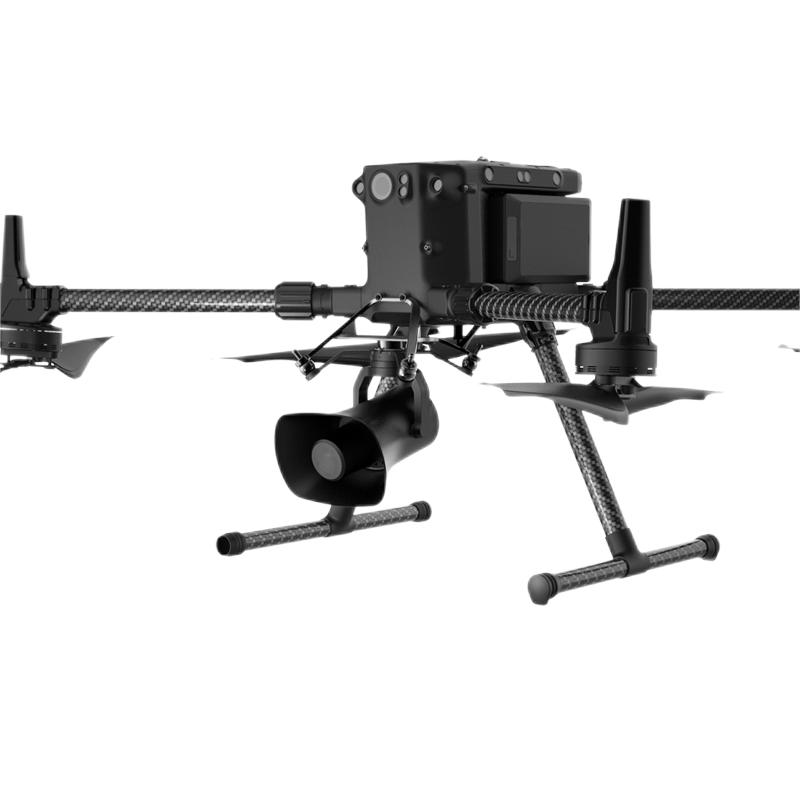 25W Drone Speaker System 130dB Drone Speaker Megaphone Small