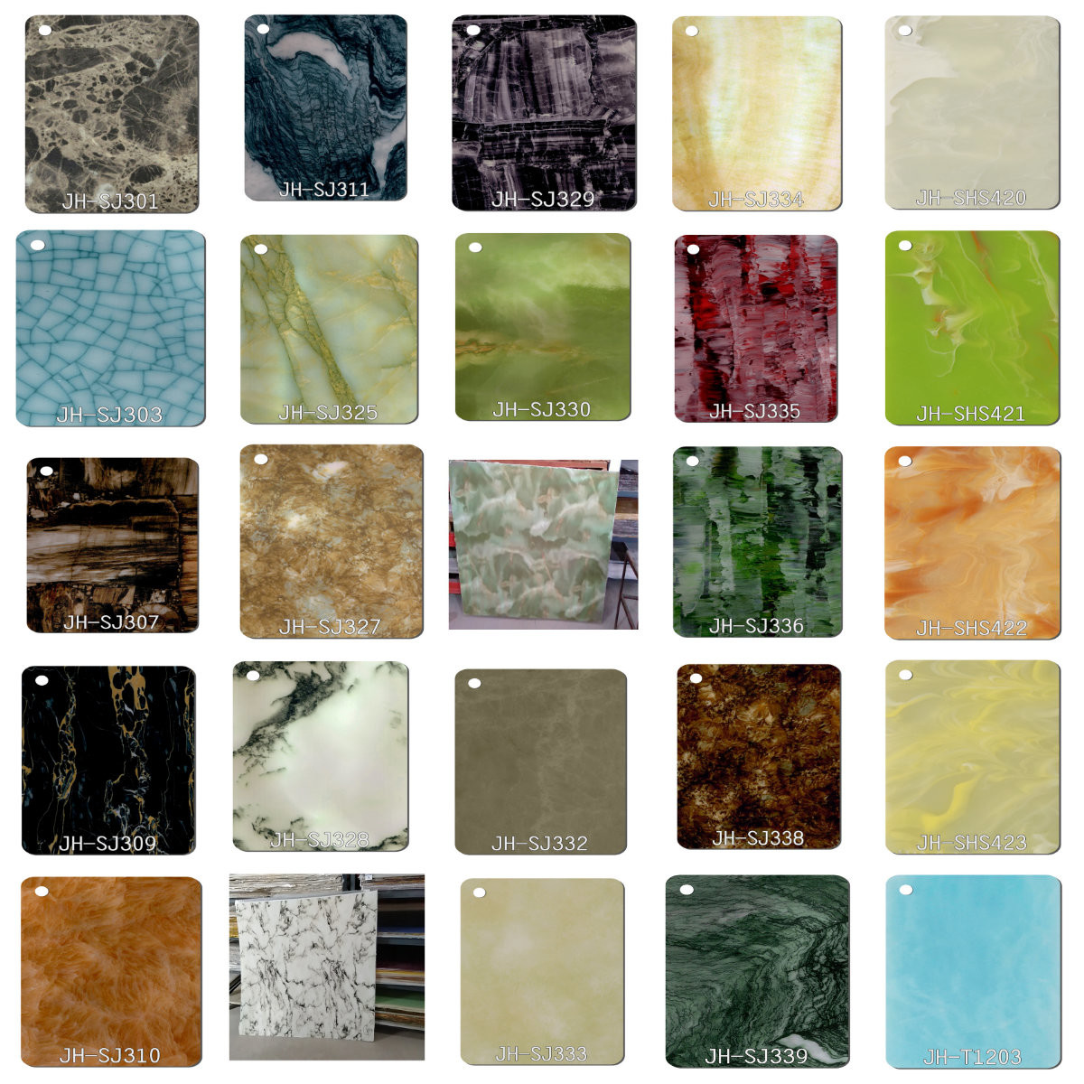 Decorative Marbled Acrylic Sheet 4.5mm Plexiglass Panels Lightweight