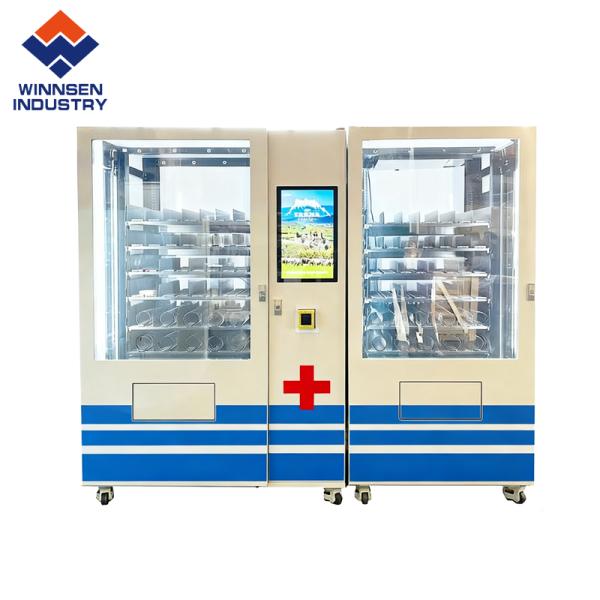 Quality Wifi-Enabled Medicine Vending Machine With Built-In Printer And Remote Inventory Monitoring for sale
