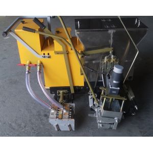 Two Component Cold Paint Pushing Scraping Road Line Marking Machine