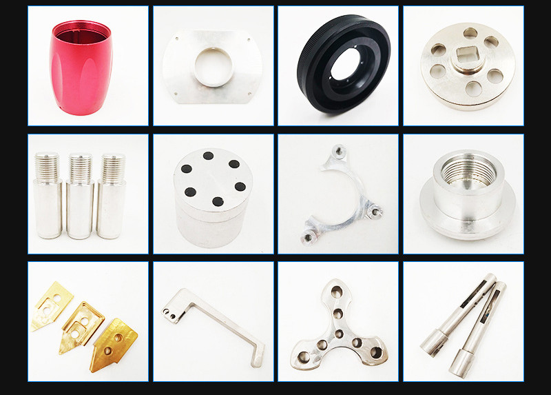 500mm Aluminum CNC Machining Services Mg Cu Precision Hardware Parts Drilling