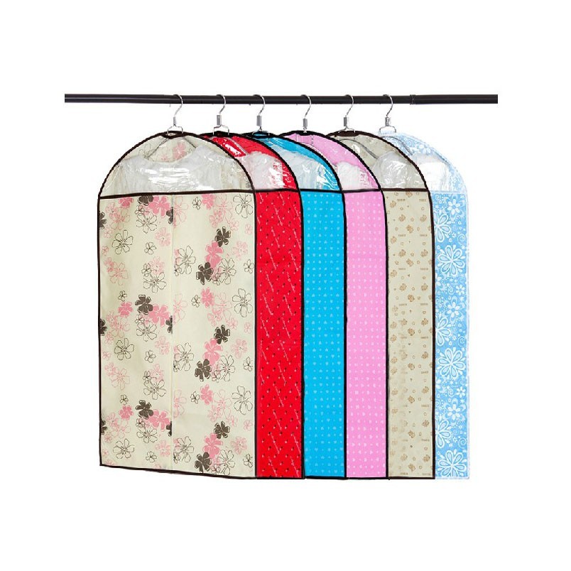 Non Woven Fabric Garment Dust Cover 100*70CM Waterproof Dustproof