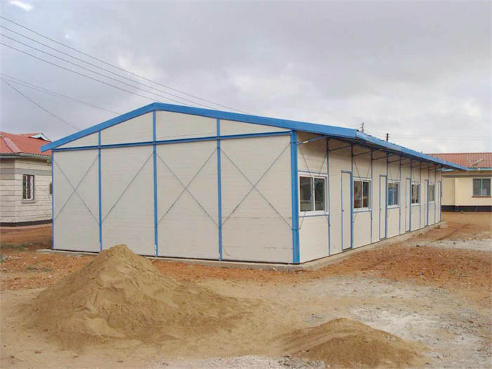 china low cost house construction material prefab k type modular house