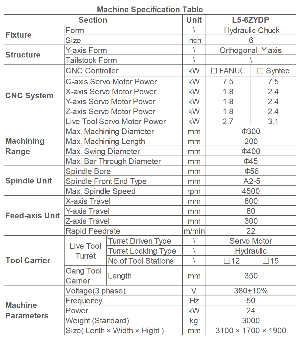 CNC Multifunctional Horizontal Milling Center Mill Turn Lathe