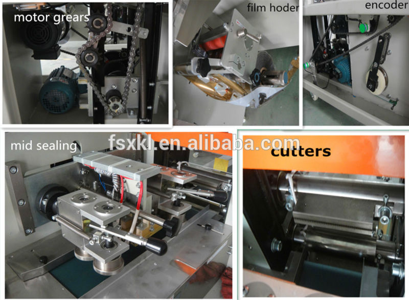 Newkeli KL-350X Automatic Cutlery Packing machine flow warpping machine