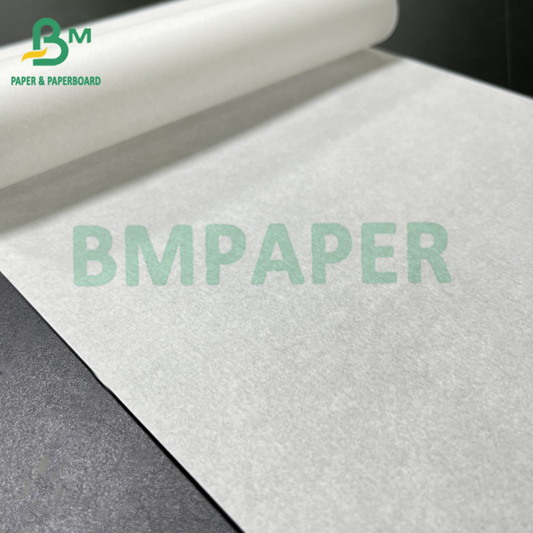 Excellent Processability 60gsm White Greaseproof Paper For Food Snack Packaging