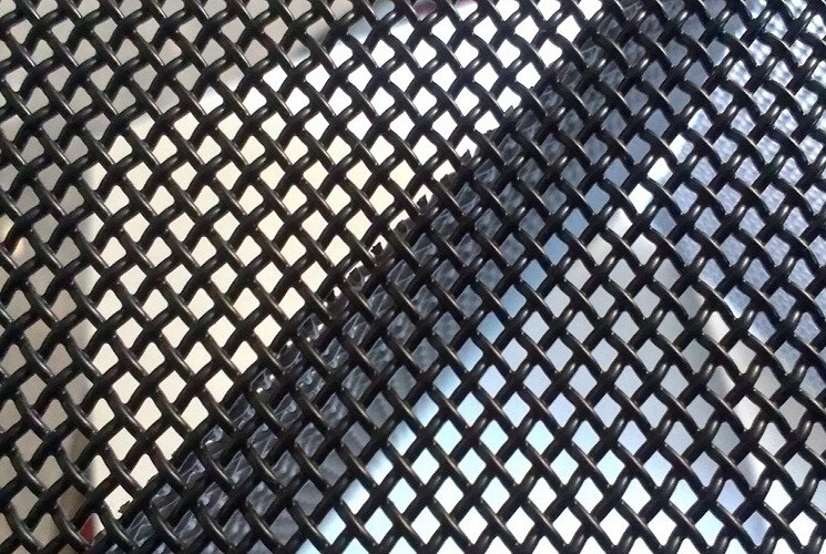 Mosquito Proof Stainless Steel Wire Cloth , Security Mesh Screen For Windows