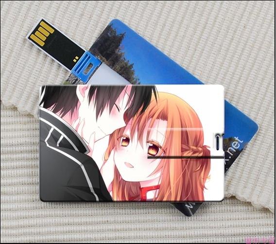 Kongst Cheap usb business card with oem logo print / OEM credit card usb