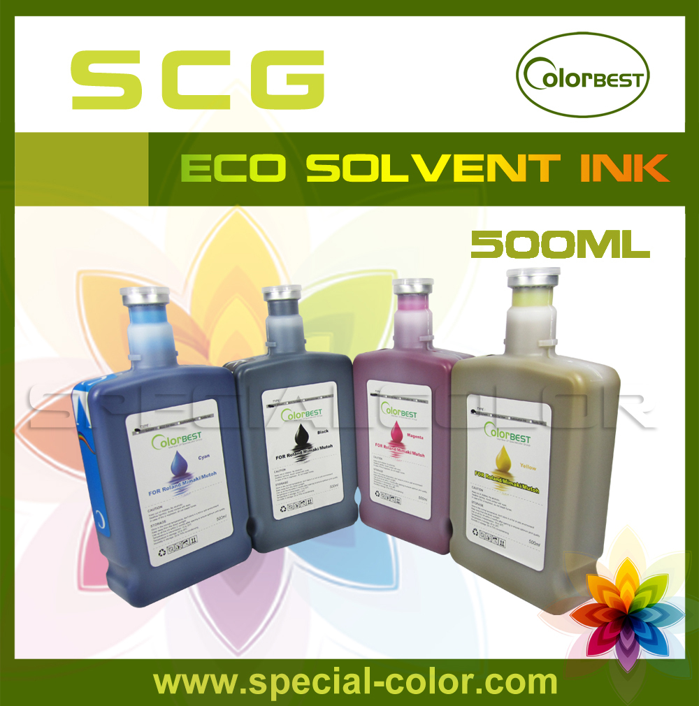 eco max2 ink for roland,mimaki.mutoh 500ml