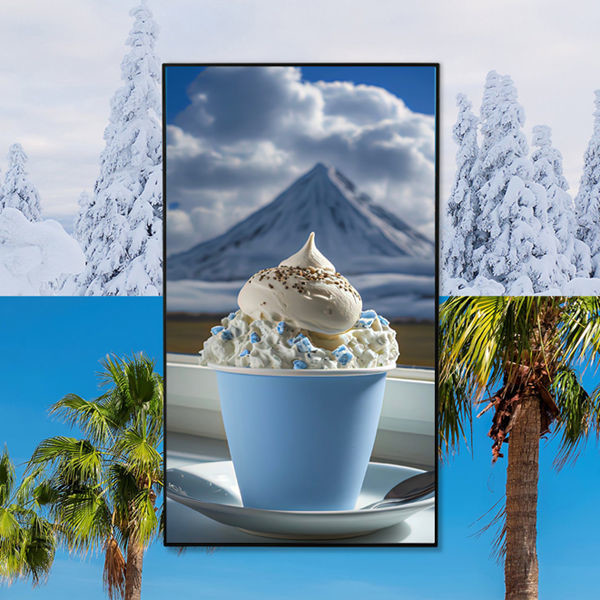  55 Inch Digital Window LCD Display Kiosk Monitor 5000nits Sunlight Readable Manufactures