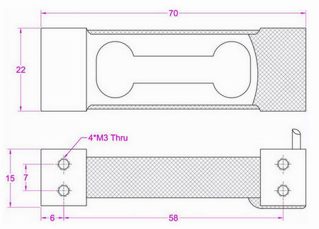 20lb single point load cell 10lb