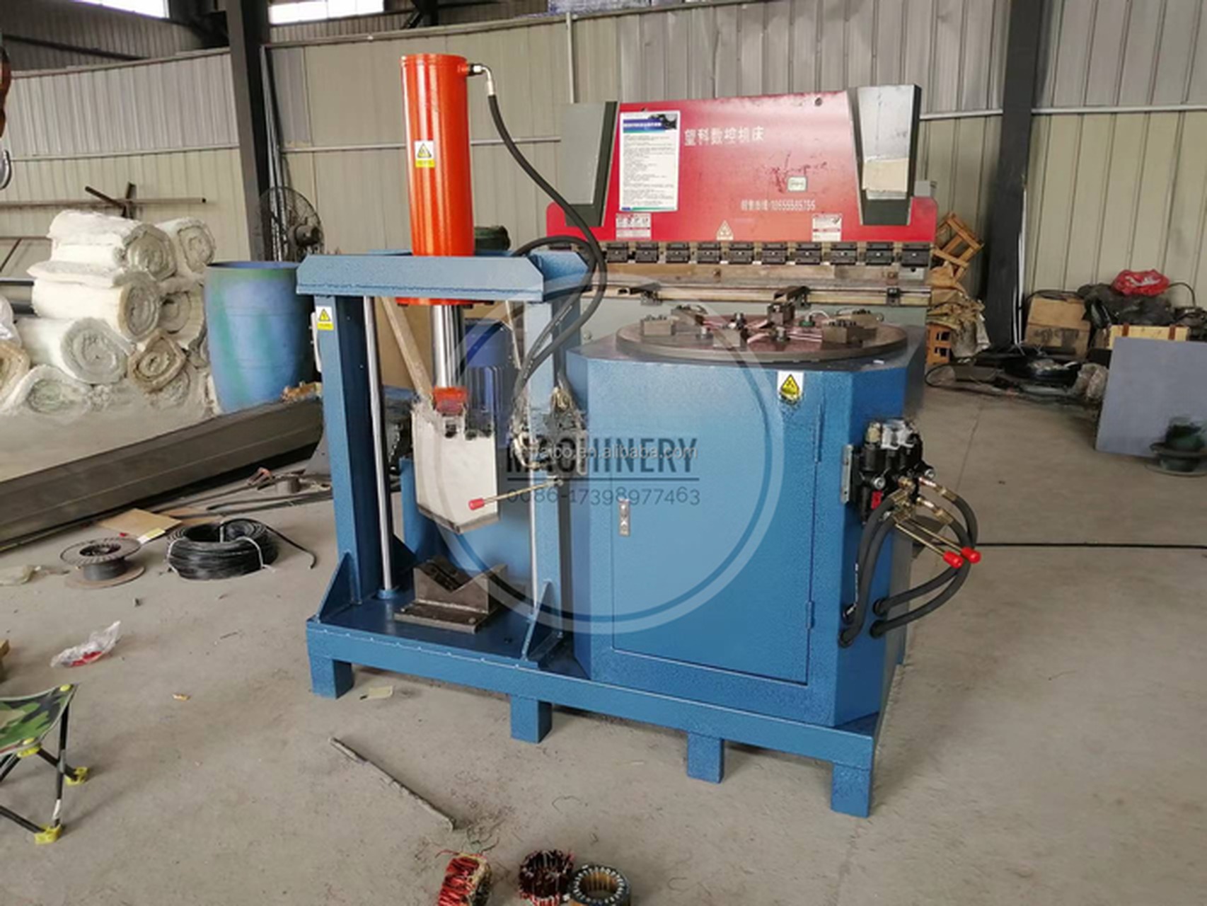 High Purity Waste Rotor Stator Copper Scrap Motor Recycling Machine for Used Motor