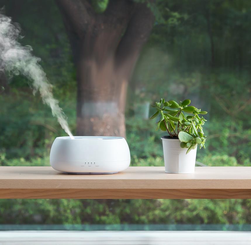 HOMEFISH BPA Free Essential Oil Diffusers Ultrasonic Humidifier 25-50ml/H