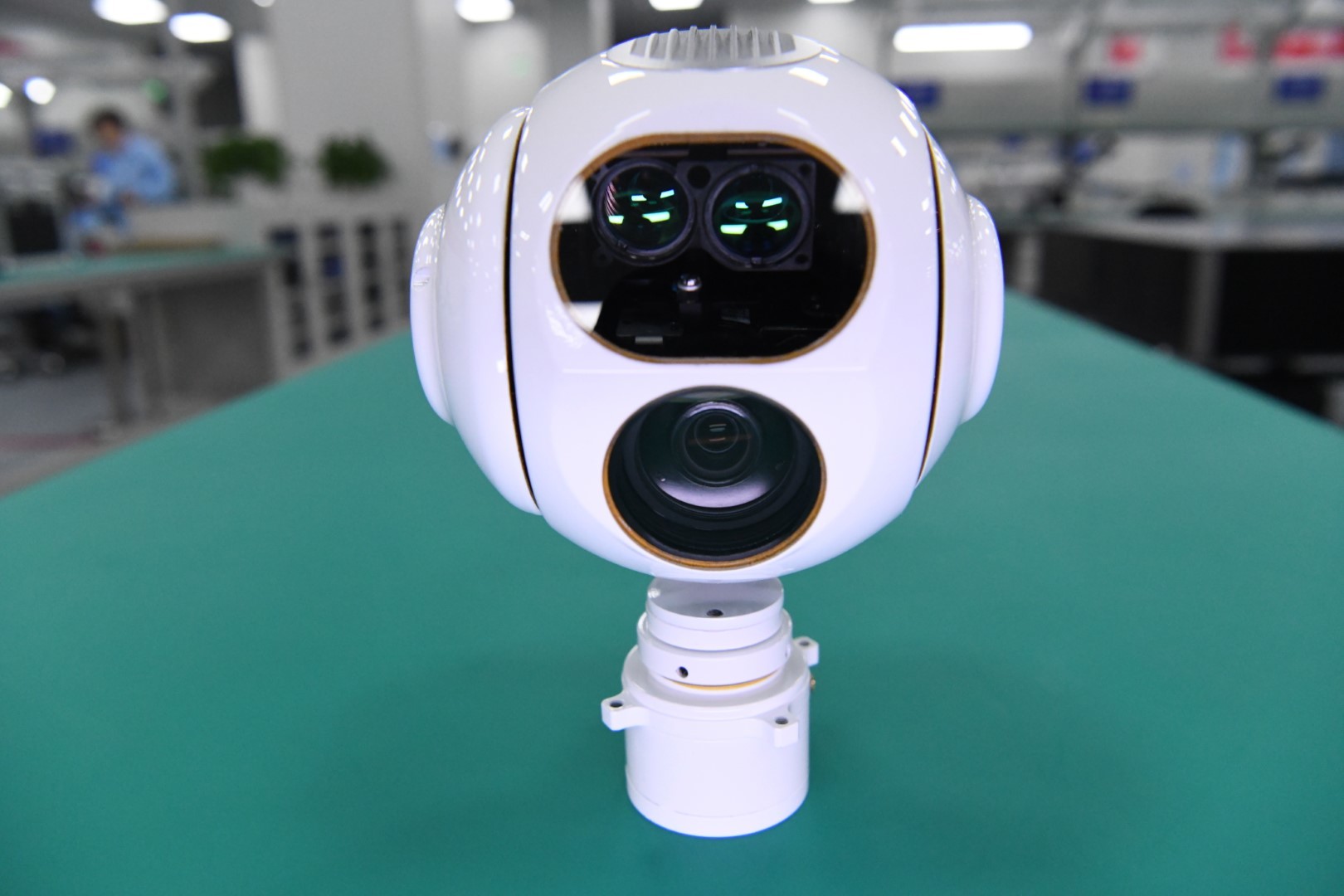 3 Axis Gyro Stabilized Gimbal Camera Airborne Electro 360° Continuous Rotation