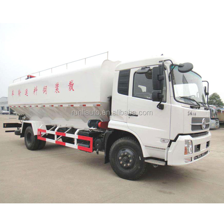 Diesel Livestock Feed Truck 6X4 4X2 Bulk Feed Truck Euro 4 98km/H 270HP