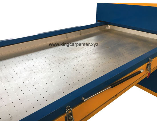 vacuum filming machine for wood door and kitchen cabinet