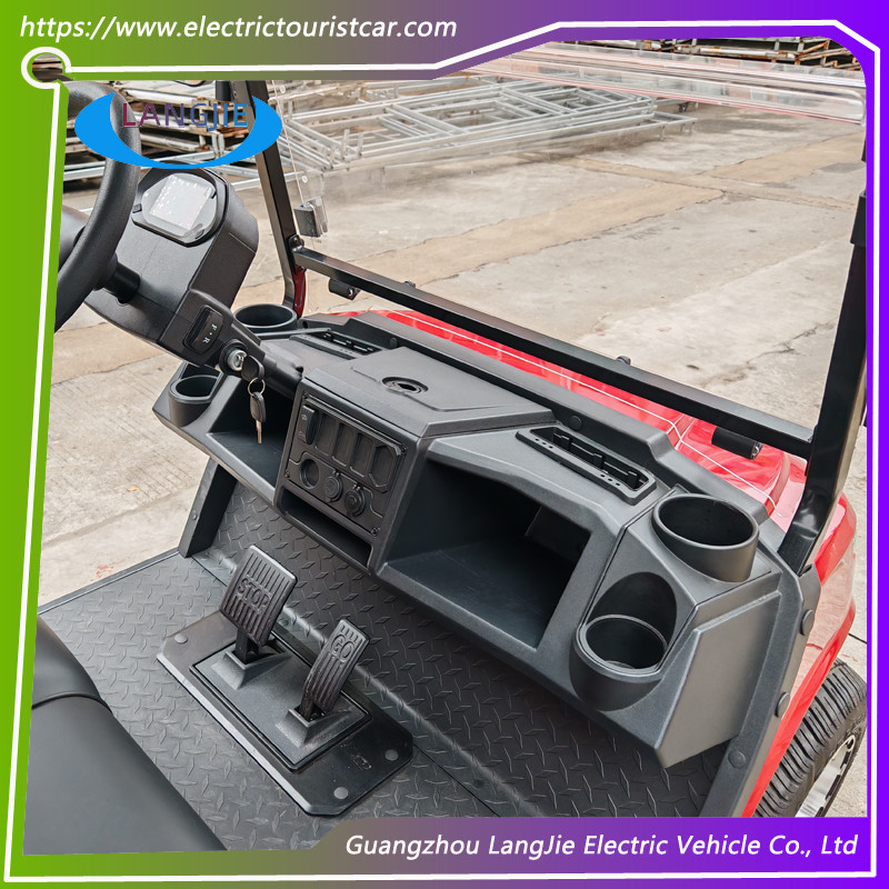 4 Seats Electric Tourist Car 5kw AC Motor 80km Range High-Performance And Durable For Golf Courses And Resorts