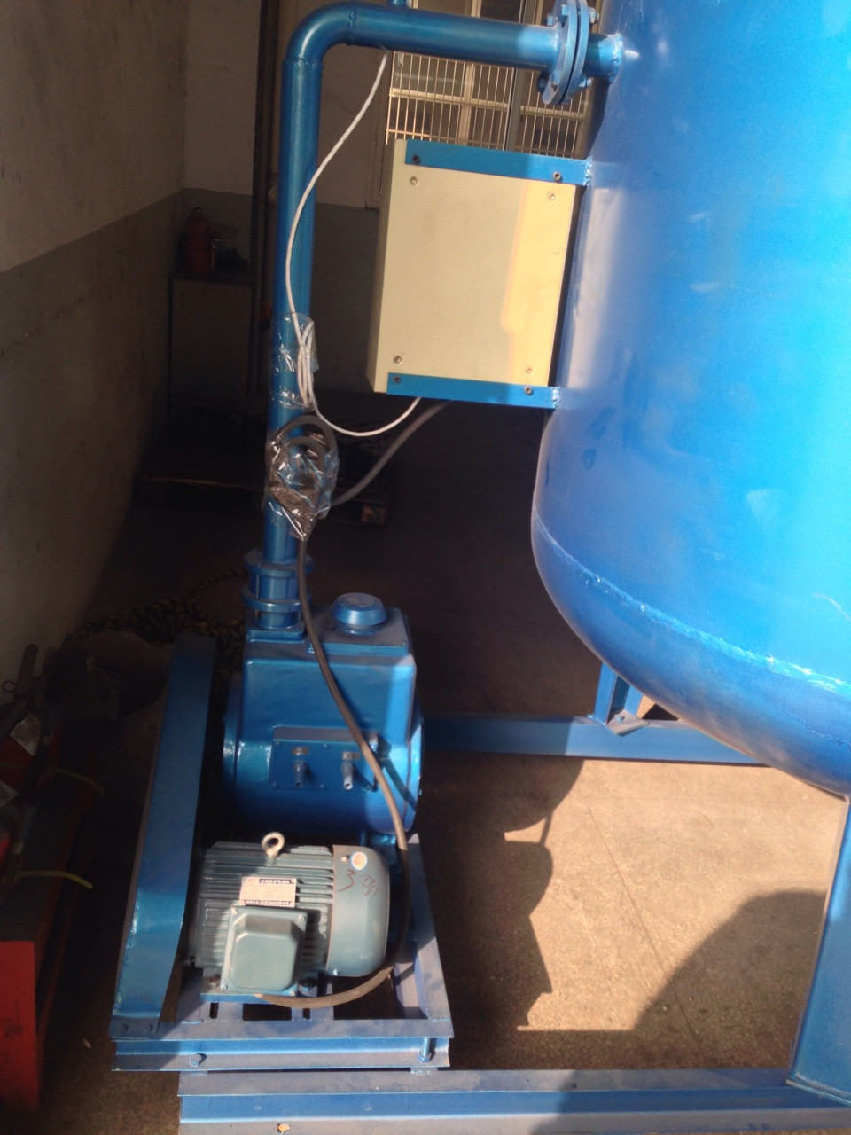 vacuum station for forming machine(vacuum pump and tank)