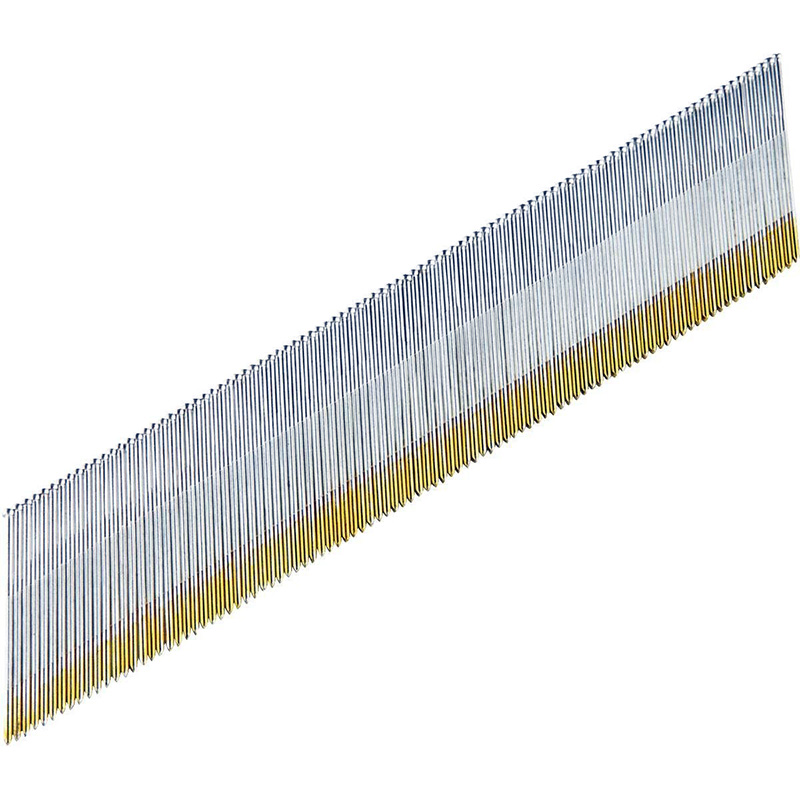 15 Gauge 34 Degrees Angled Brad Finishing Nails Electro Galvanized