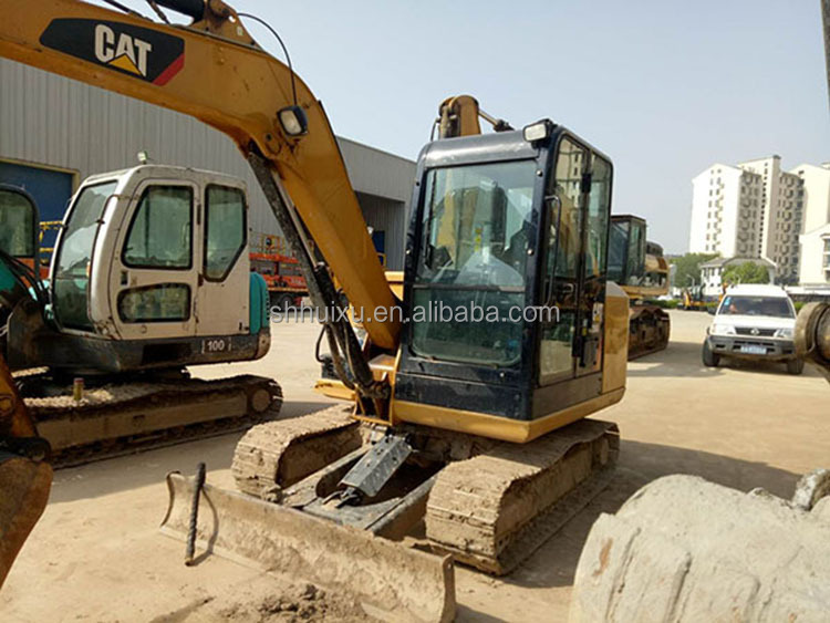 small digger Excavator Mini used excavator cat 60high quality second hand excavator cat60 good condition for sale